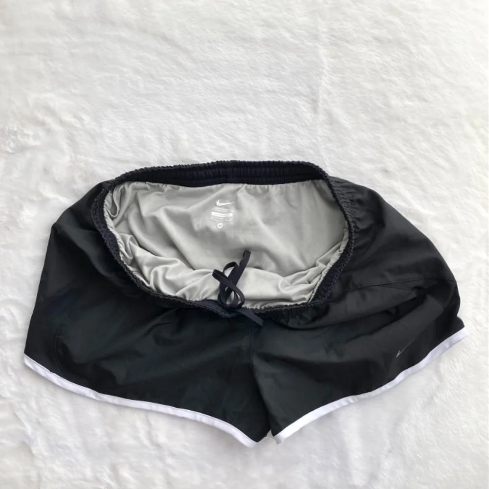 Nike Dri-Fit Running Shorts in Black and White - Picture 8 of 13